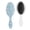 White-143, variant on Rustic Farmhouse Hair Brush, Bloom Blossom Pattern Detangling Paddle Brush with Artistic Watercolor Floral Design