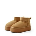 thumbnail image 3 of BURUDANI Women’s Chunky Sole Snow Boots Warm Faux Fur Lined Winter Boots, 3 of 9