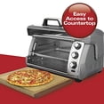 thumbnail image 2 of Hamilton Beach 31123D Easy Reach Toaster Oven Silver, 2 of 5