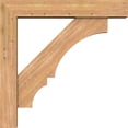 thumbnail image 3 of Ekena Millwork 7 1/2"W x 42"D x 42"H Balboa Block Smooth Bracket w/ Offset Brace, Western Red Cedar, 3 of 25