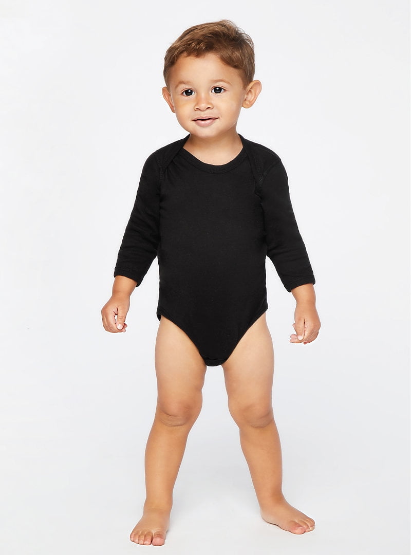 Parel pauze genezen Infant Clementine Long-Sleeve Baby Rib Bodysuit - Walmart.com