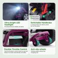 thumbnail image 5 of Arshin Mobility Scooter for Seniors & Adults,24V 250W Lightweight Foldable,300 lbs Capacity,Adjustable Speed(Purple), 5 of 8