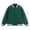 Green, variant on Plus Size Baseball Varsity Jacket for Women Button Down Fall Bomber Jacket Causal Long Sleeve Jacket with Pockets S-5XL