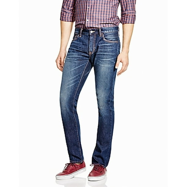 Jean Shop Mens Jeans 31X33 Classic Straight Leg Cotton Stretch 31