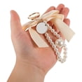 thumbnail image 3 of NUOLUX Llavero Para Mujer Con Y Perla Beige Vintage Para Adornar Llaves De O, 3 of 7