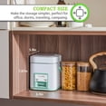 thumbnail image 2 of TLOG 5 Cup (Cooked) Mini Rice Cooker 1.2L Portable with Steam Tray Green, 2 of 7