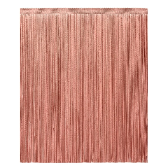 12" (30.5cm) Long Solid Chainette Bullion Fringe Trim # CF12,, Rose Pink #07 (Rose Pink) 5 Yards (15 ft/4.5m)