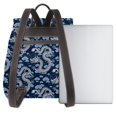 thumbnail image 3 of Easygdp Dragons Mochila de Cuero para Mujeres, Bolso de Hombro, Bolsos de Mano de Moda para Trabajo y Viajes, 3 of 4