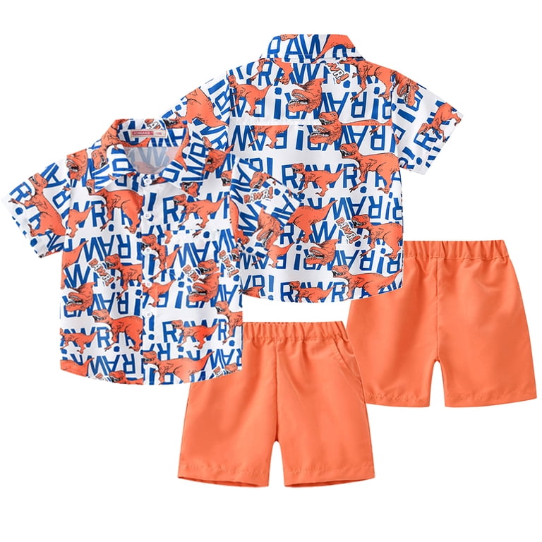 HAOYUNL Boys Girls 2Pcs Clothes for Kids Toddler Baby Outfit 1T 2T