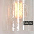 thumbnail image 2 of Kira Home Brentwood 6.25" Seeded Glass Shades, Replacement Glass, 1-5/8" Fitter Opening for Threaded Medium Base Socket, 2 of 9