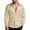 Beige, variant on Men's Long Sleeve Polo,Solid Color Collar Long Sleeve Shirt Vintage Inspired Long Sleeve Top,Smart Casual & Preppy Style | Mens Shirts Long Sleeve