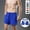 Blue, variant on Men's Track and Field Sports Shorts Beach Casual Swim Trunks Fashion Quick-Dry Breathable Elastic Waist Short Pants