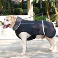 thumbnail image 5 of Topumt Dog Jacket, Winter Coat for Dogs Extra Warm Plush Collar Waterproof Windproof Pet Jacket for Hiking Camping with Zipper Reflective Dog Vest, 5 of 7