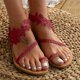 thumbnail image 4 of Sandalias de flores planas casuales de verano para mujer Wmkox8yii shjk536, 4 of 7