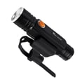 thumbnail image 3 of Luz delantera de bicicleta de carretera portátil Seguridad USB Luz de cabeza de bicicleta 4 modos Linterna Negro Cola Luz delantera de bicicleta, 3 of 8
