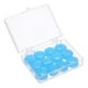 thumbnail image 1 of Tapones de Silicona Uxcell para Dormir, Cancelación de Ruido con Estuche Azul 12 Pcs, 1 of 7