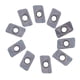thumbnail image 1 of Insertos de carburo, 10 piezas Insertos de torneado de carburo Insertos de torno de carburo Insertos de torneado de carburo impulsados por el rendimiento, 1 of 9