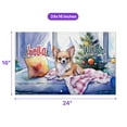 thumbnail image 5 of Watercolor Hello Winter Chihuahua Chill Christmas Welcome Doormat Dog Lover Gifts Idea Indoor Outdoor Welcome Mat - 00016, 5 of 5