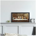thumbnail image 6 of The Last Supper by Leonardo Da Vinci The World Classic Art Reproductions,Giclee Prints Framed WallArt for Home Decor,Image Size:24x12 inches,Black ART Framed Size:26.75x14.5 inchs, 6 of 6