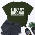 thumbnail image 1 of Meichang T-Shirts Cœur d'Amour pour Femmes T-Shirts de la Saint-Valentin Imprimé Cœur T-Shirts de Vacances Hauts de la Saint-Valentin Manches Courtes Col Rond Blouses, 1 of 8