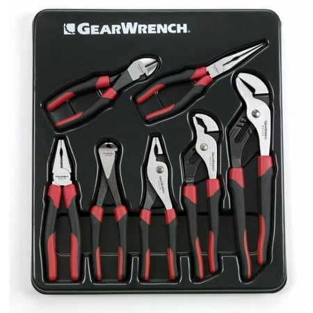 Kd Gearwrench 7 Piece - Kd Tools 82108 7 Piece Gearwrench Mixed Pliers Set