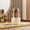 Creamy Yellow, variant on Riousery Light Luxury Makeup Brush Storage Bucket Dust-Proof Cosmetic Box Rotating Tube, White, 9.33 in / 23.7 cm