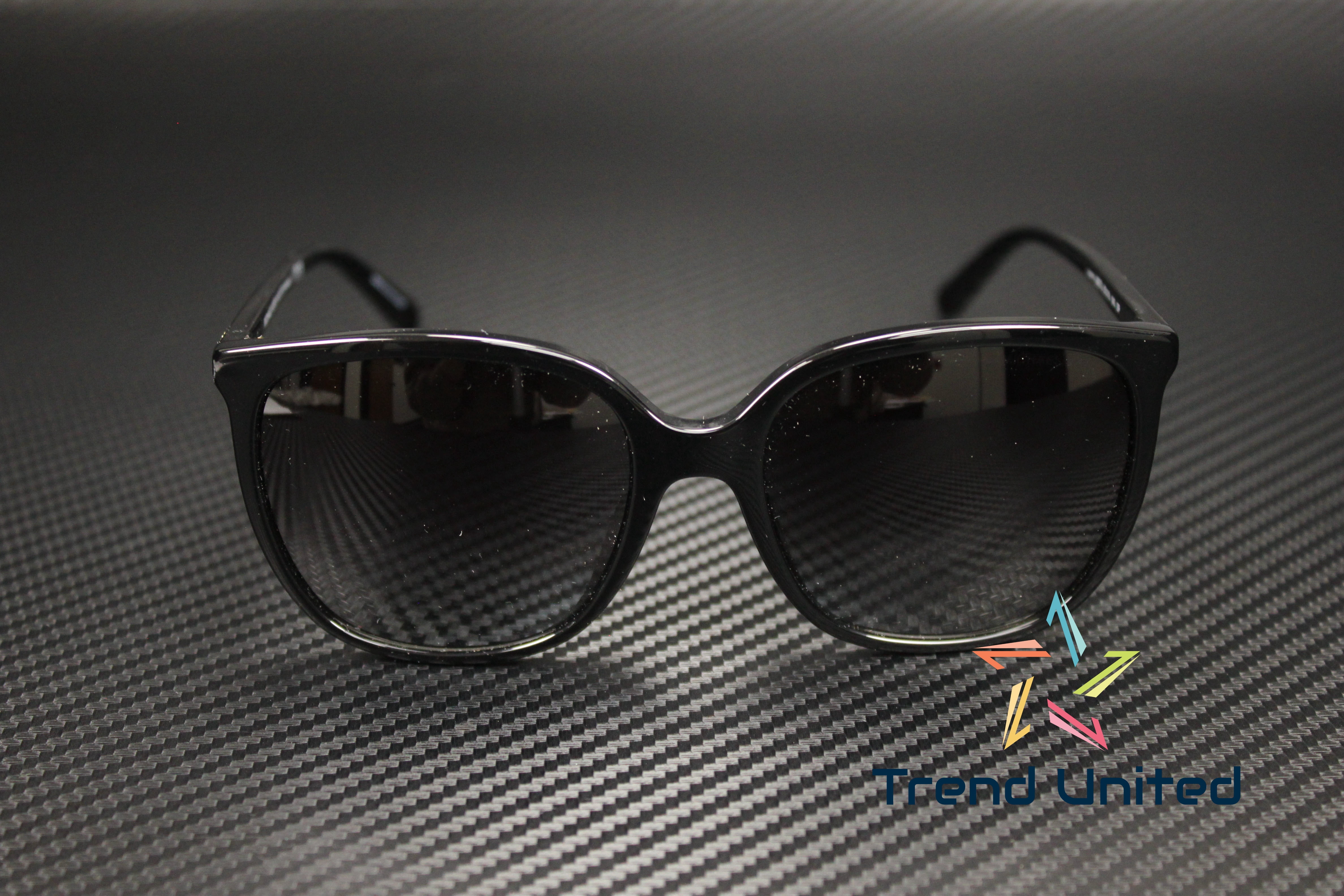 Michael Kors ANAHEIM MK 2137U Plastic Womens Square Polarized Sunglasses Black 57mm Adult