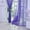 Purple, variant on 2 Pieces Rod Pocket Sheer Curtains Light Blocking for Bedroom and Patio Door Window Treatment Home Decor 32x80Inch Black