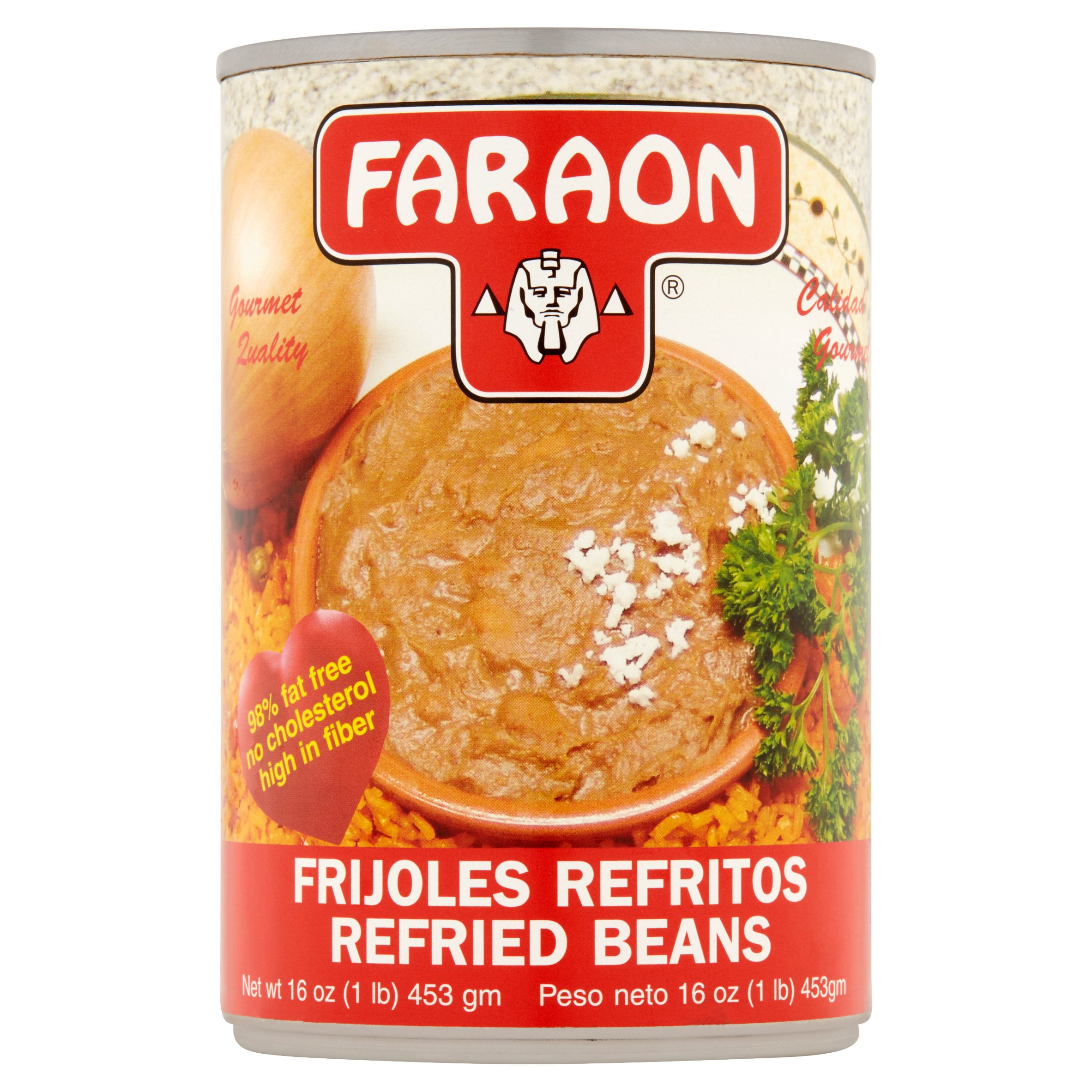 Faraon Refried Beans 16 oz