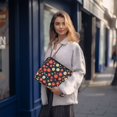 thumbnail image 6 of FORMRS 15"-15.6" Laptop Sleeve Protective Case Soft Carrying Quilted Computer Bag Cover, Red Floral, 6 of 7