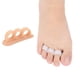 thumbnail image 1 of Separadores de dedos de Gel BRILLAR paquetes espaciadores de dedos alisadores de juanetes dedo en martillo dedo superpuesto dedo en garra Reduce el dolor en el pie 2 uds., 1 of 5