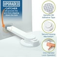 thumbnail image 5 of KEINXS Baby Proofing Toilet Locks (2-Pack) Ideal for Child Proofing Toilet Lid with Arm, No Tools Needed, 5 of 5
