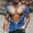 Blue, variant on Lilgiuy Men's T-Shirts Trendy Novelty 3D Fake Muscle Printed Summer Tops Casual Short Sleeve O-Neck Tees Graphic Shirts for Teen Boy Holiday Gifts(Blue,XL)