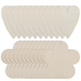 thumbnail image 1 of Pendientes De Madera Para Mujer, Pendientes De Madera Al Por Mayor, Pendientes Huecos Dos Formas 100 Piezas Para Bricolaje Colgante Hecho A Mano Joyería Artesanal Fabricación De ANGGREK Hollow Out Earrings, 1 of 8