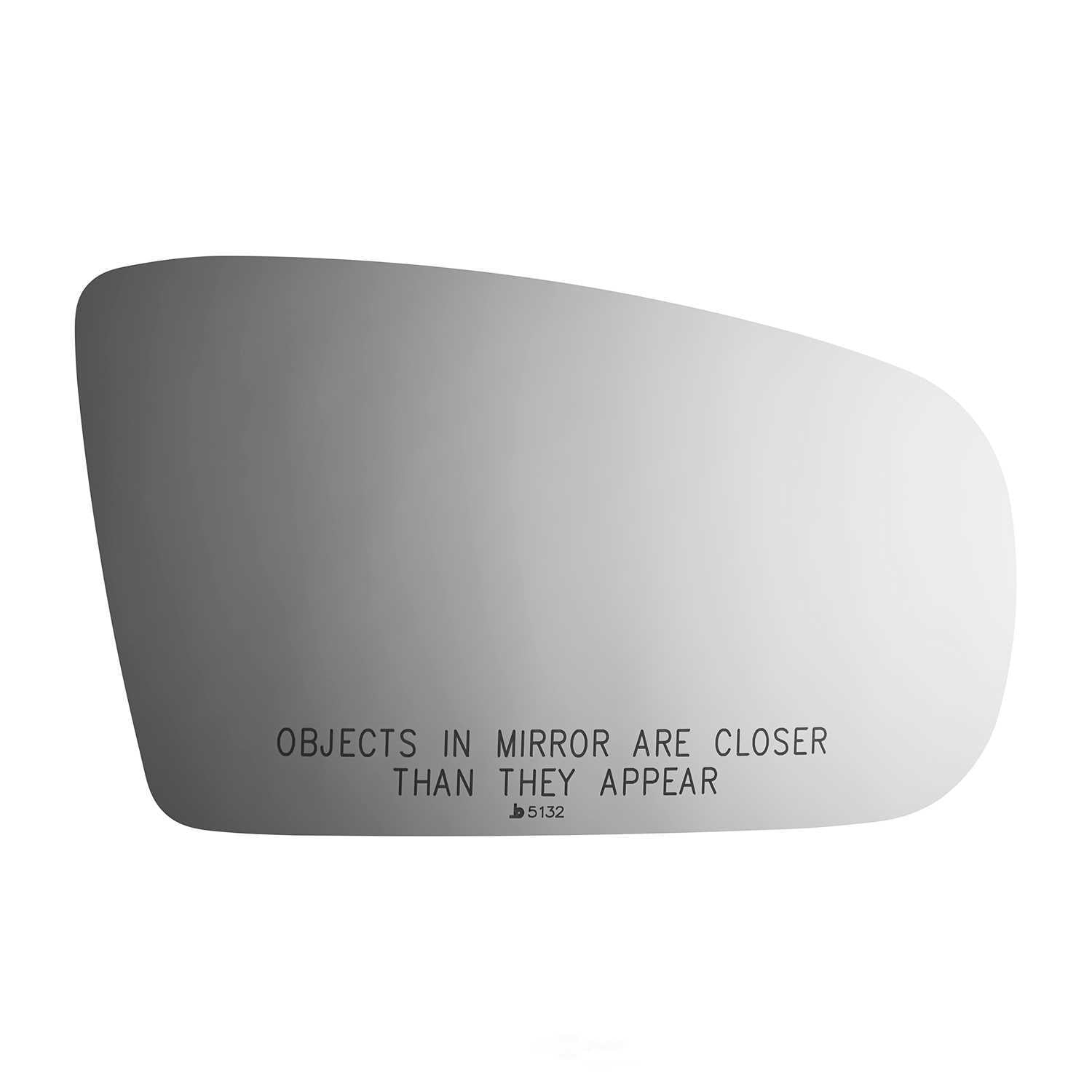 Burco Side View Mirror Replacement Glass - Clear Glass - 5132