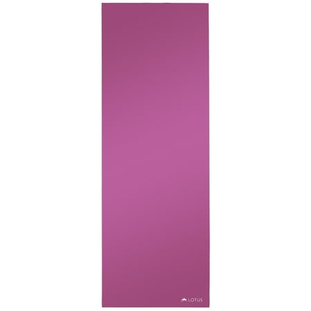 Lotus Textured Yoga Mat With Non Slip Surface 3mm Walmart Com