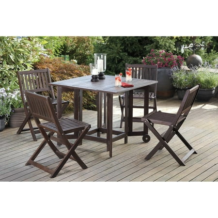 Eucalyptus Folding Chairs Set Of 4