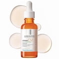 thumbnail image 1 of Sérum Facial de Vitamina C Puro al 12% con Ácido Hialurónico y Ácido Salicílico, Sérum Facial Hidratante que Potencia la Luminosidad y Reduce las Arrugas, 2 Fórmulas para Piel Normal o Grasa, 1 of 1