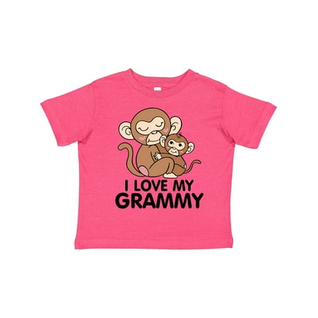 

Inktastic I Love My Grammy Gift Toddler Boy or Toddler Girl T-Shirt
