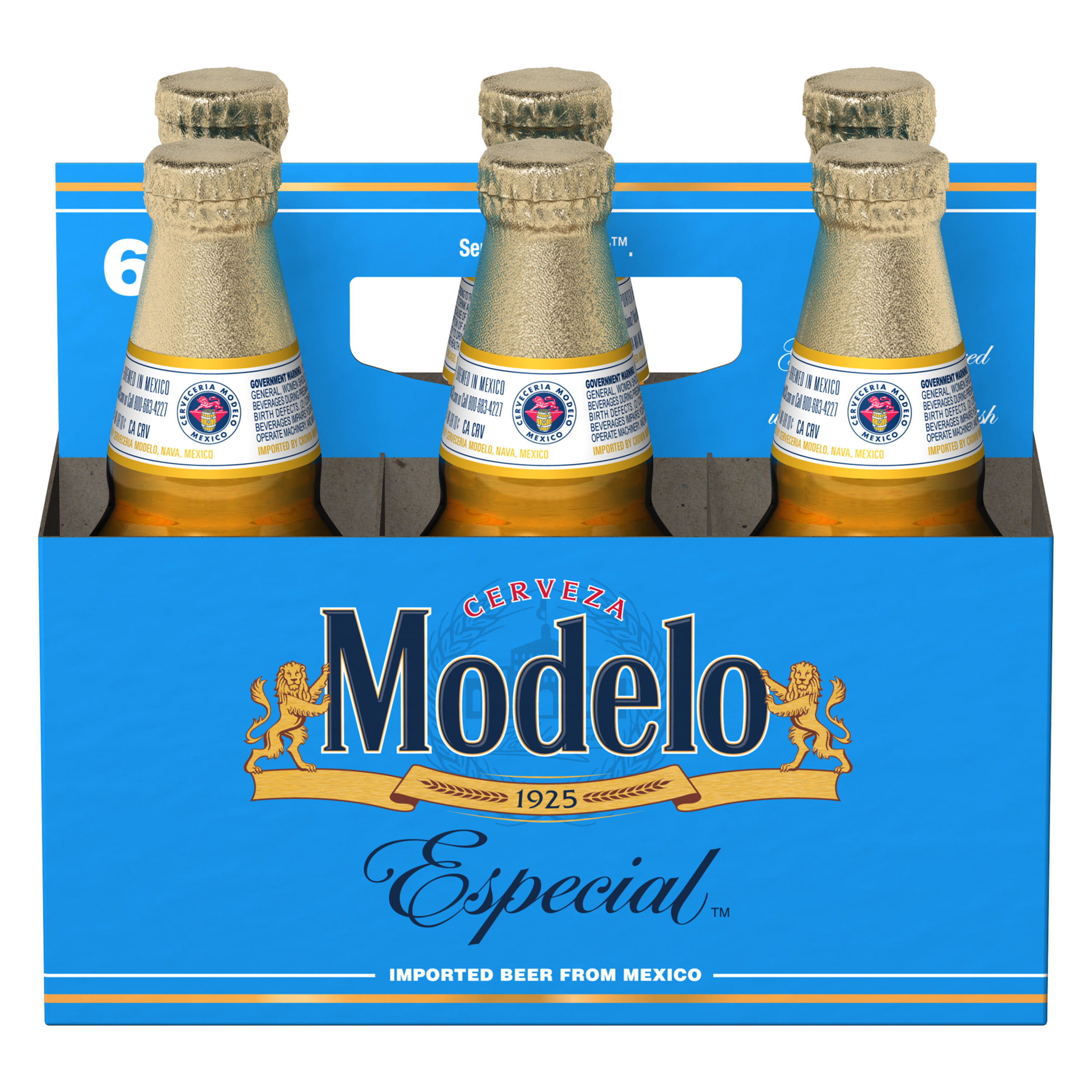 Modelo Especial Mexican Lager Beer, 6 Pack, 12 fl oz Bottles, % ABV -  