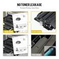thumbnail image 6 of Toner Bank 3-Pack Compatible Toner Cartridge Replacement for HP Q7551X LaserJet P3005 P3005D P3005X P3005N P3005DN M3027-MFP M3027X-MFP M3035-MFP M3035XS-MFP Black, 6 of 7