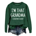 thumbnail image 4 of Hoodies For Women Funny Grandma Daily Pullover Crewneck Long Sleeve Casual Soft Comfortable Top For Ladies Daily Wear Trendy Graphic Sweatshirt, 4 of 4