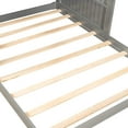 thumbnail image 2 of Harper & Bright Designs Pine Wood Bunk Bed Security, Twin-over-full, Gray, 2 of 14
