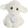 thumbnail image 4 of Aurora - Small White Precious Moments - 7.5" Luffie Lamb - Adorable Stuffed Animal, 4 of 7