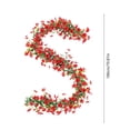 thumbnail image 3 of 5.9 FT Artificial Leaf Garland Faux Plastic Vines With Flowers For Summer Decor Front Door Porch Wedding Arch Wall Party Decoration, 3 of 6