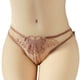 thumbnail image 1 of Gibobby Tangas de mujer ilusion Calzoncillos de cintura sexys de de malla para mujer Bragas de ropa interior de de algodón de color sólido(Azul oscuro,M), 1 of 4