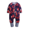 thumbnail image 3 of ENFLASH Baby Boys 2 Way Zipper Footless Pajamas Cotton Long Sleeve Footed Romper with Mittens Sleep 'N Play, 3 of 4