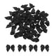 thumbnail image 1 of Uxcell 40Pcs Mini Lazo de Cinta Negra con Perla de 1" Flores de Cinta Aplique para Decoración de Manualidades DIY, 1 of 5