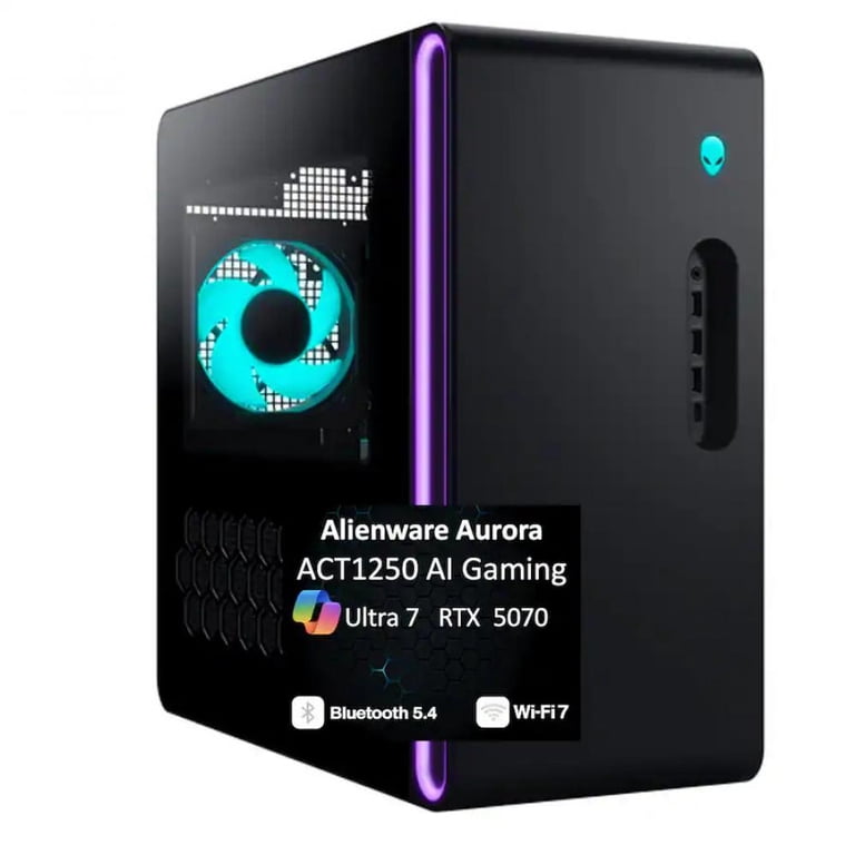 Alienware Aurora ACT1250 Gaming Desktop Computer Intel Core Ultra