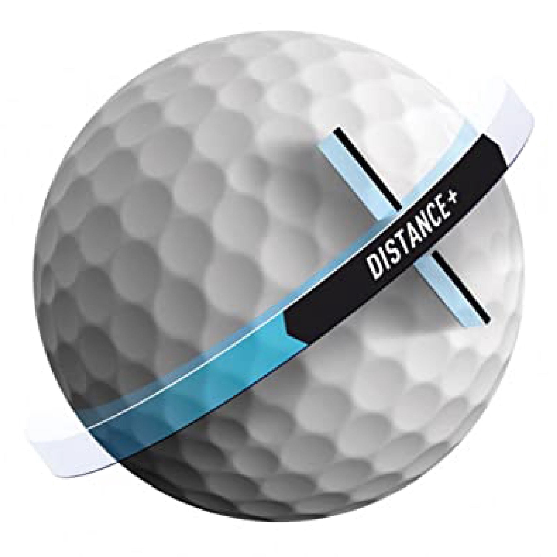 Texas A&M University Aggies Logo Edition TaylorMade Distance+ Golf Balls 12-Pack (Dozen)